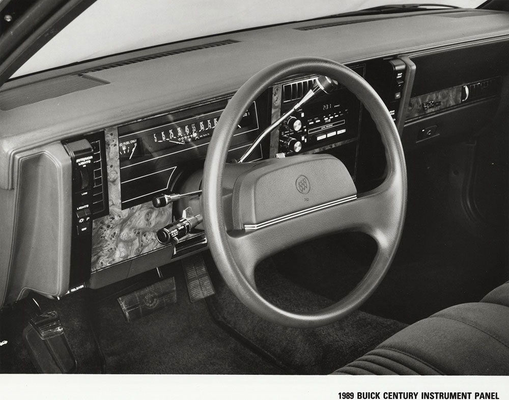 1989 Buick Century Instrument Panel
