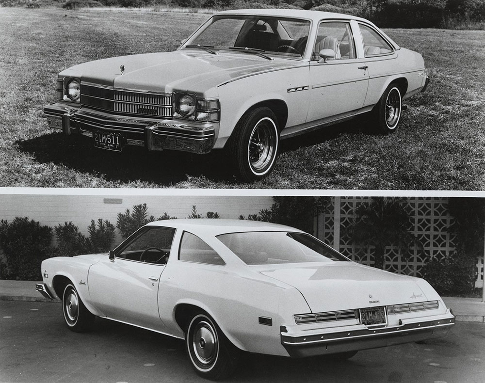 Buick Skylark-1975 (Top) Buick Century Special-1975 (Bottom)