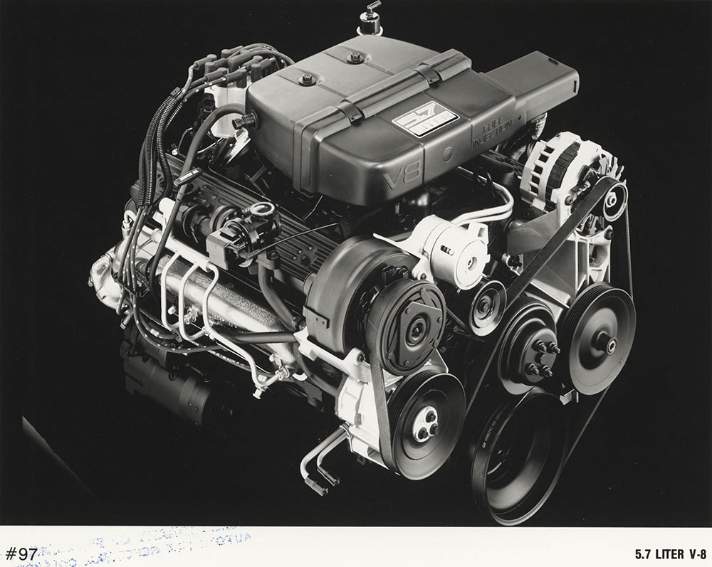 Buick 5.7 Liter V-8 engine