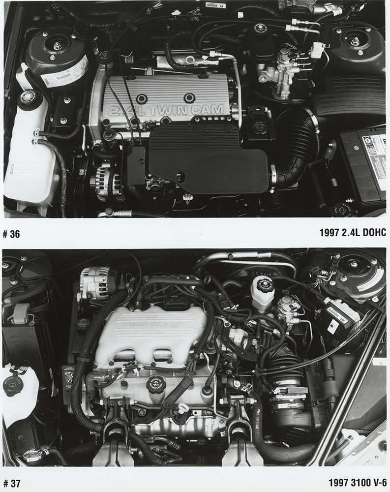 Buick 1997 2.4 DOHC/1997 3100 V-6: engine