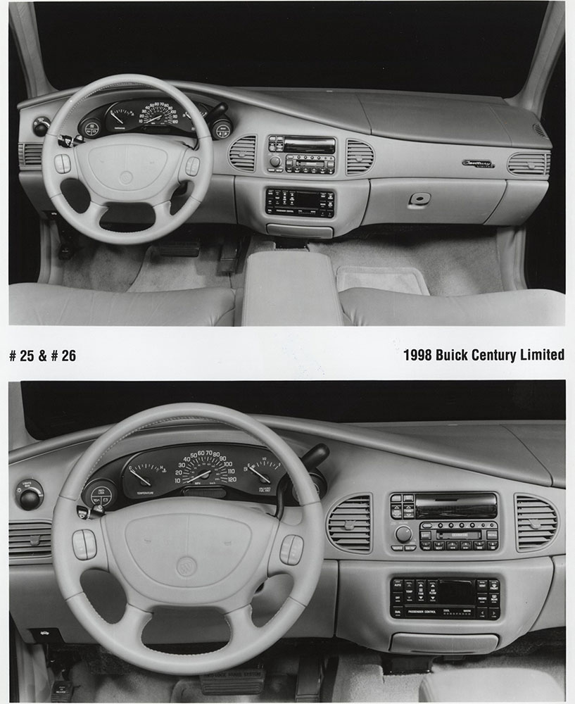 1998 Buick Century Limited: dashboard