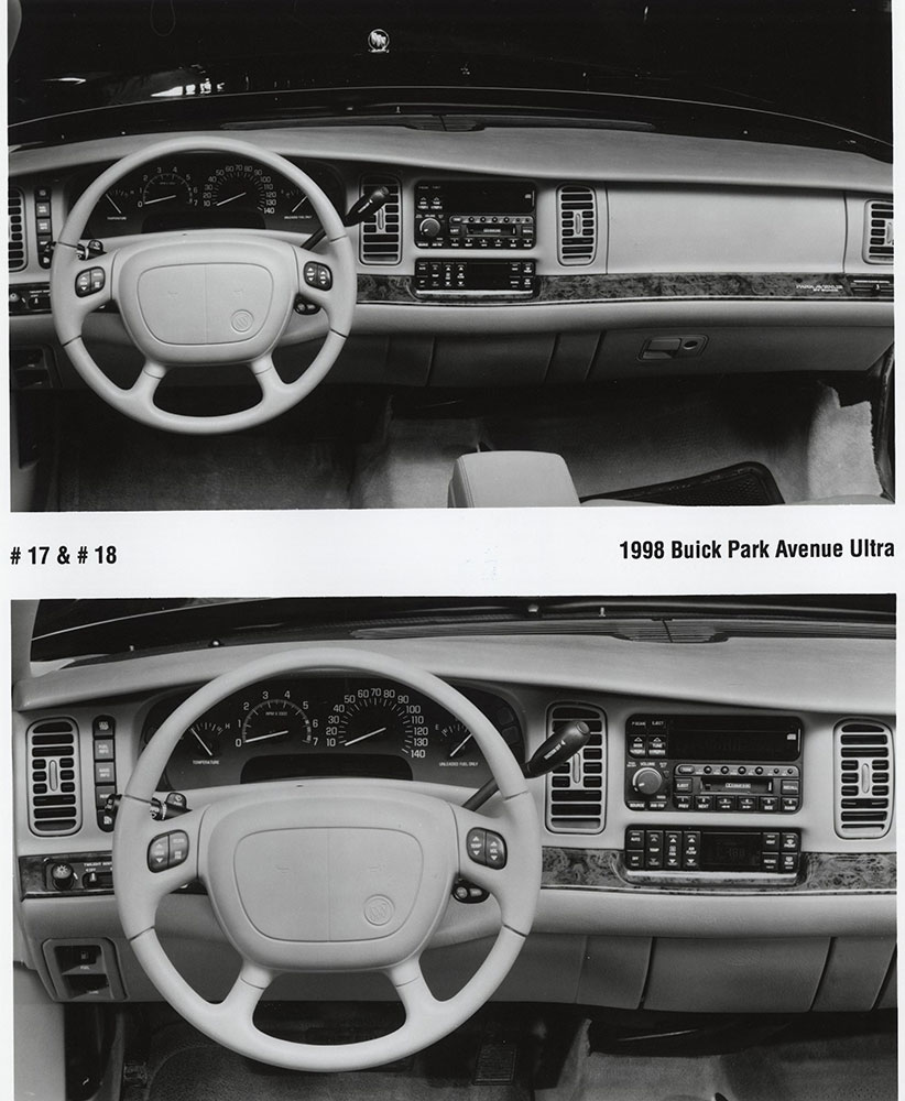 1998 Buick Park Avenue Ultra: dashboard