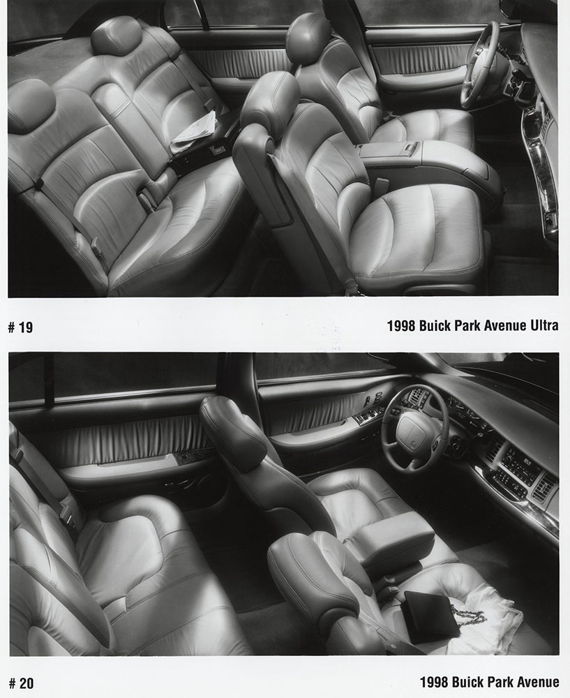 1998 Buick Park Avenue Ultra: interior