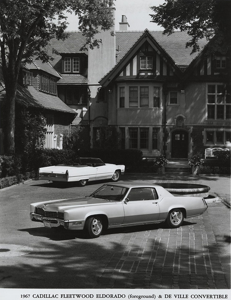 Cadillac-Eldorado & De Ville convertible-1967