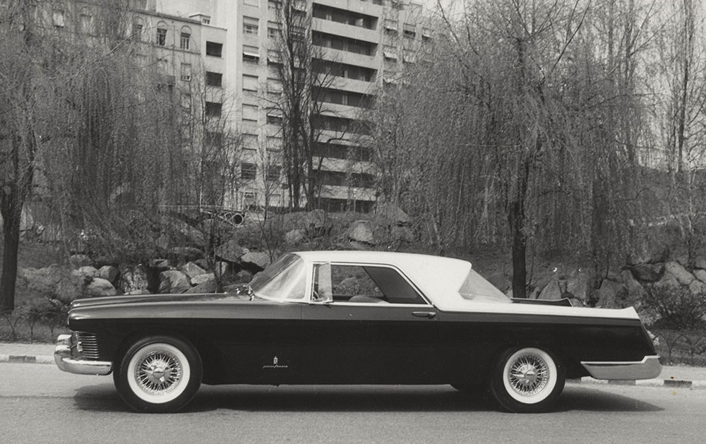 (a) Cadillac Coupe-Pinin Farina-1959