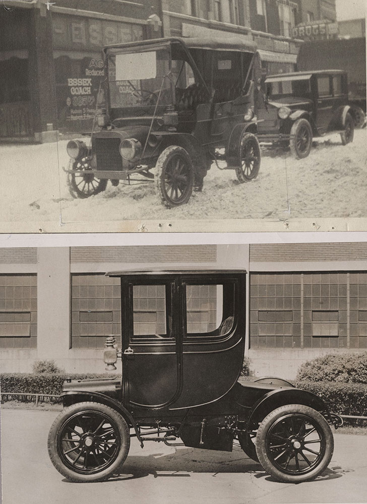(1) Cadillac 1905 (2) Cadillac 1906
