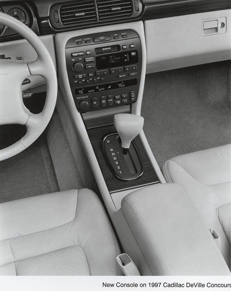 New Console on 1997 Cadillac DeVille Concours