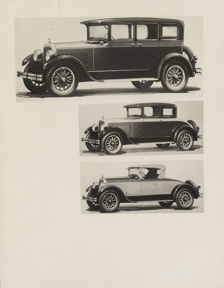 Three New Big Six Chandlers-1927