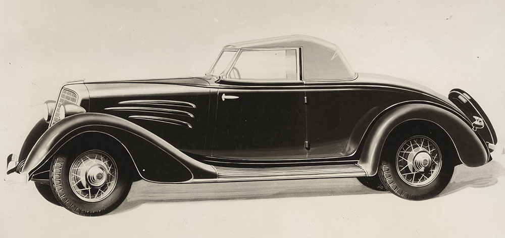 Chrysler: Series CA convertible sedan; 1934