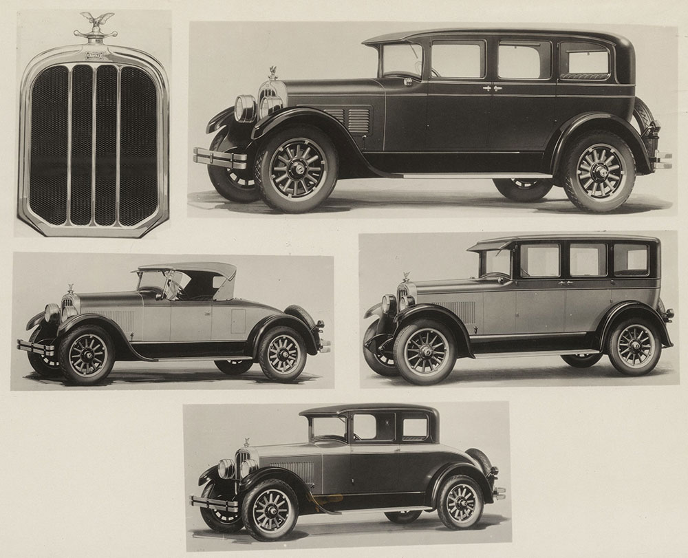 Chandler - 1927 Models