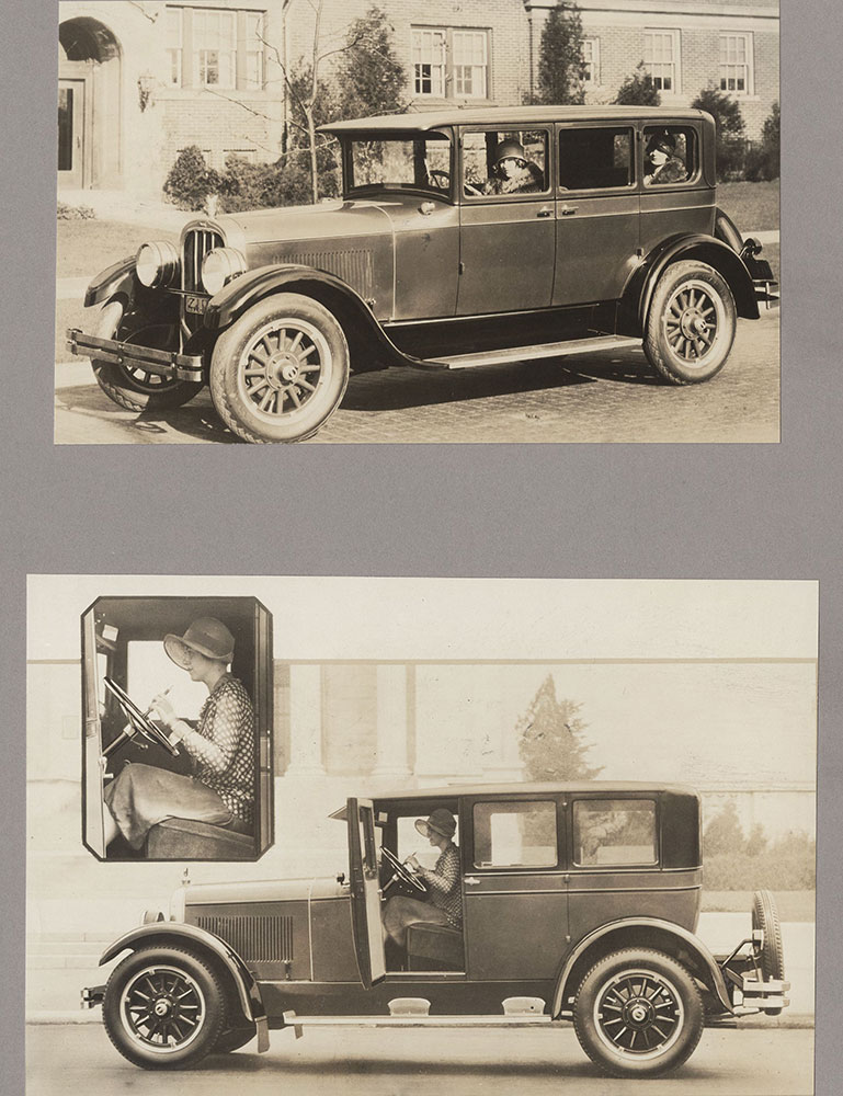 Chandler - 1927 20th Century Sedan (top) & Metropolitan Sedan (bottom)