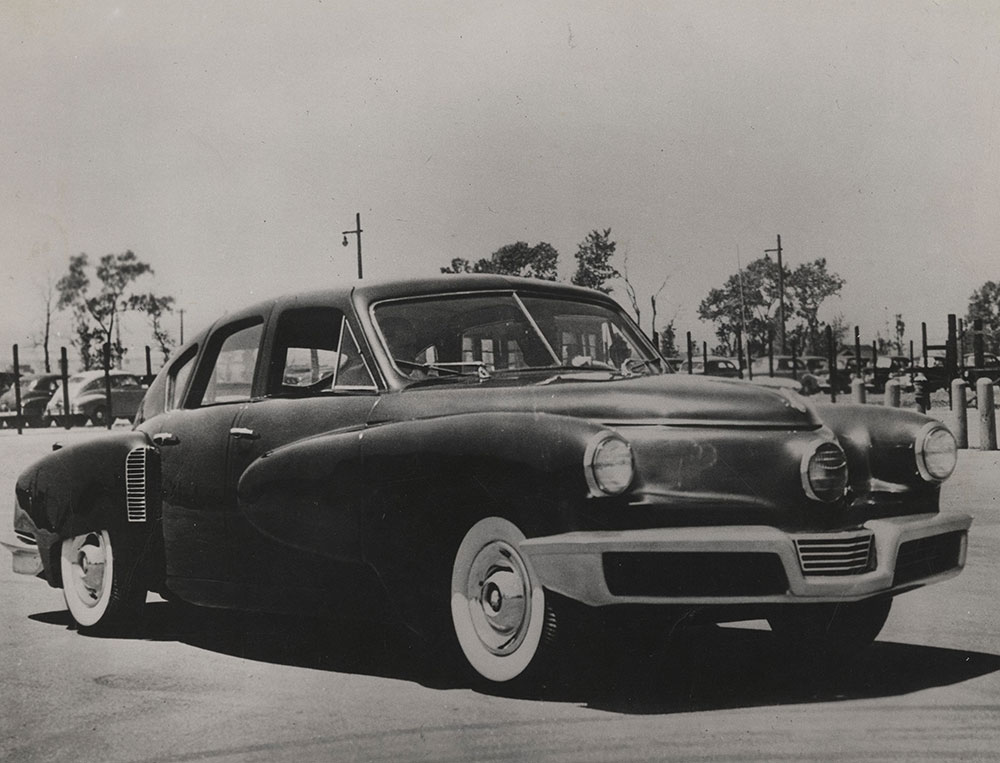 Tucker - 1948 - four door sedan, 6 cylinder.