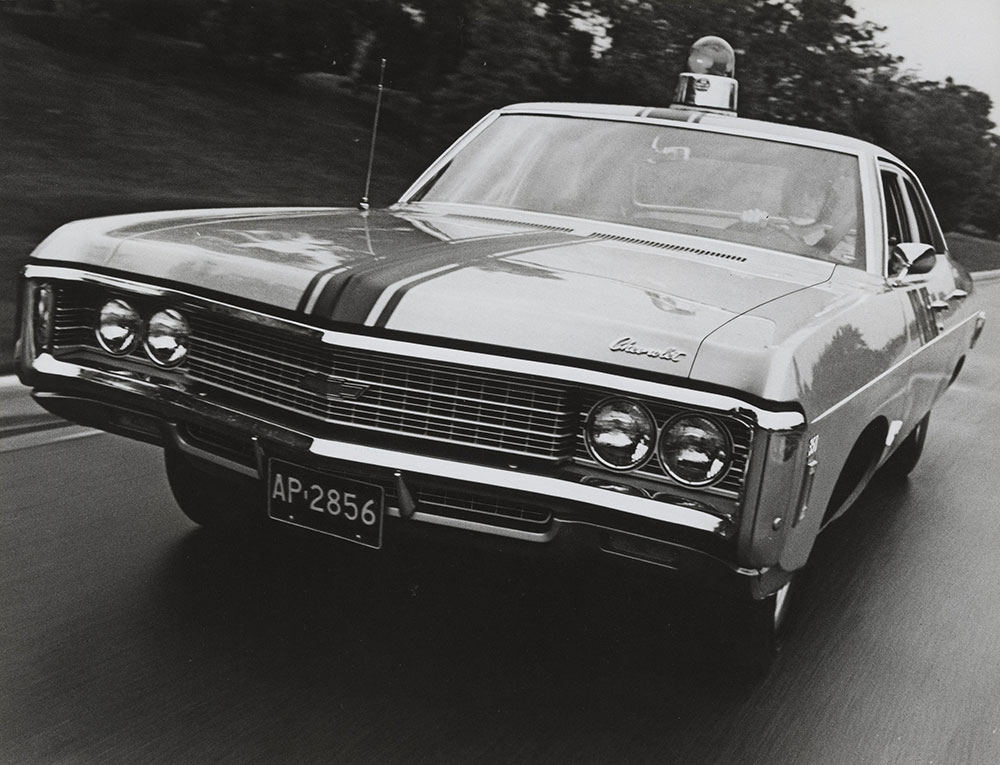 Chevrolet - 1968 - Biscayne 4-door sedan in police markings
