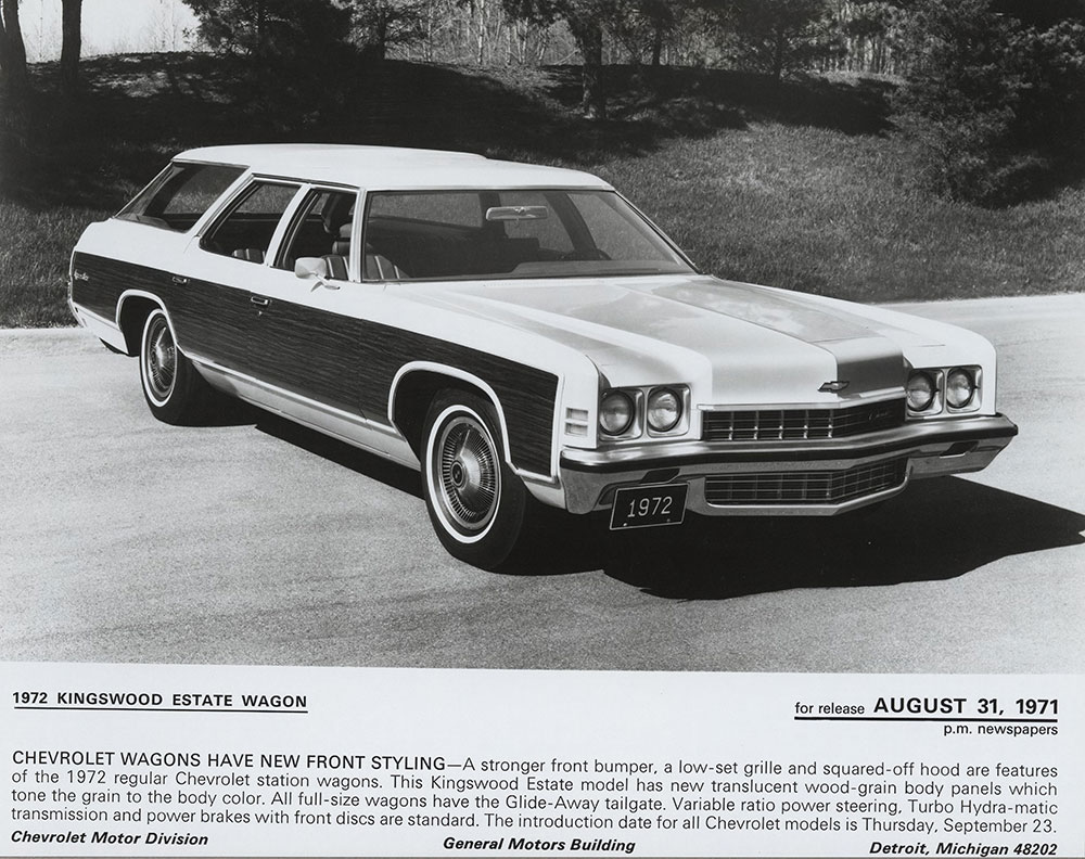 Chevrolet - 1972 - Kingswood Estate Wagon