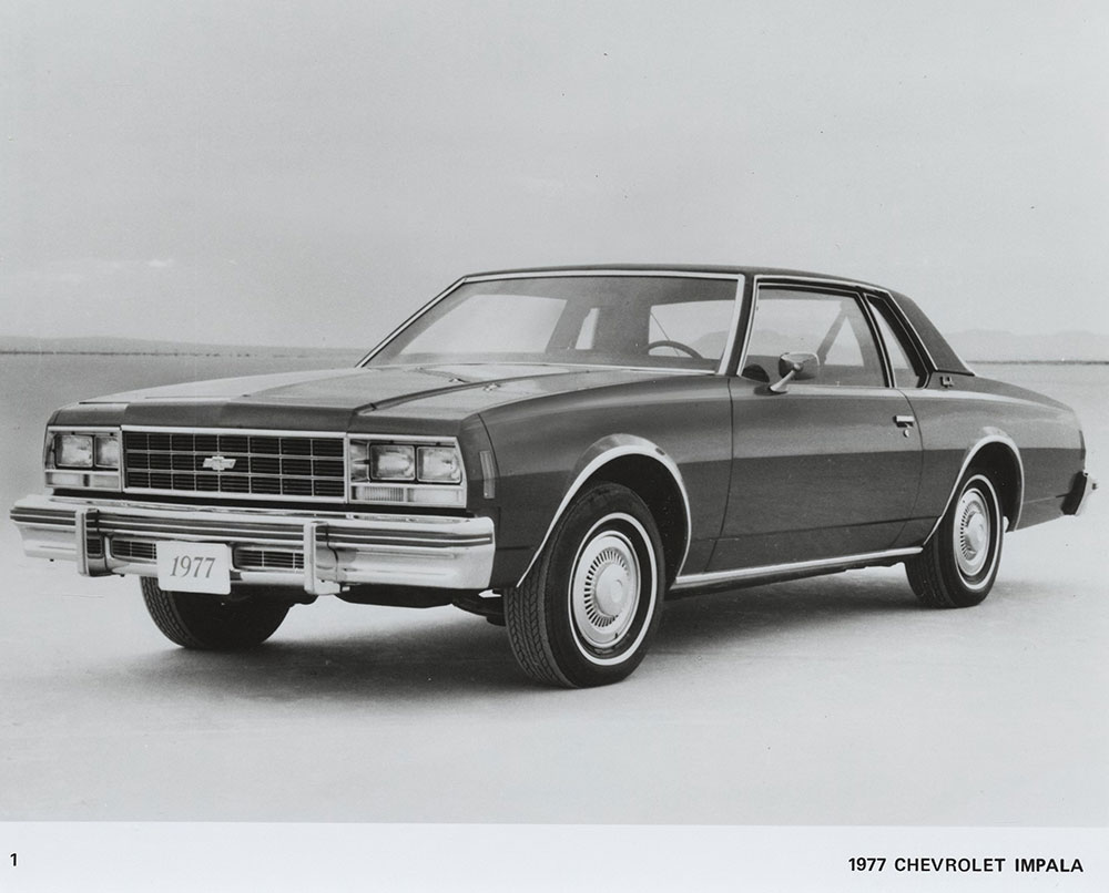 Chevrolet - 1977 - Impala two-door Custom Coupe