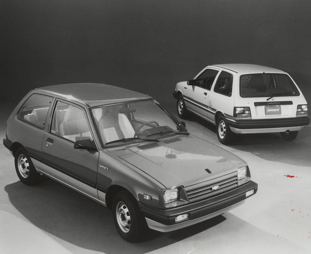 Chevrolet - 1987 - Sprint 2-door hatchback, built by Suzuki