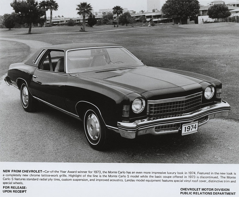 Chevrolet - 1974 - Monte Carlo 2-door hardtop
