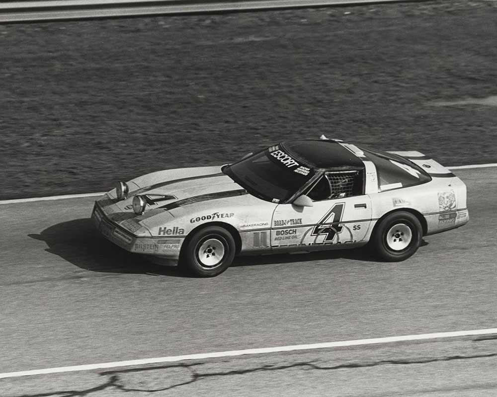 Chevrolet - 1986 - Corvette: Bakeracing: driver Tommy Archer