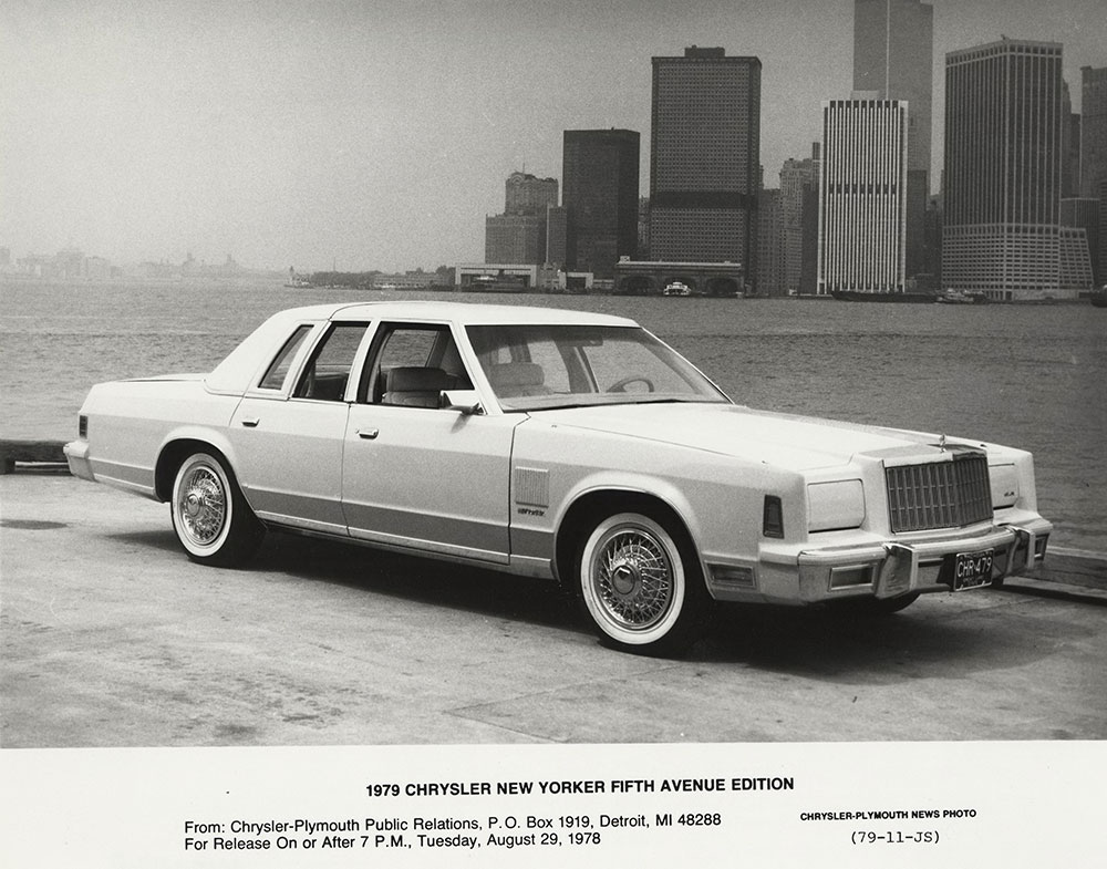 1979 Chrysler New Yorker Fifith Avenue Edition