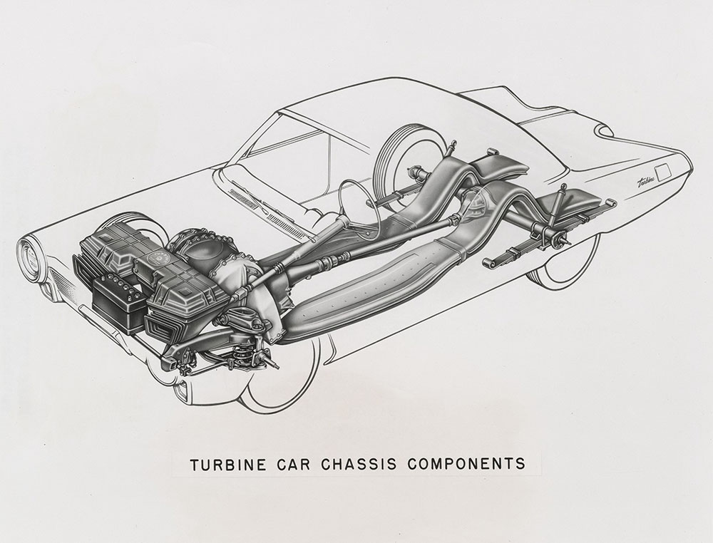 Turbine Car Chassis Components