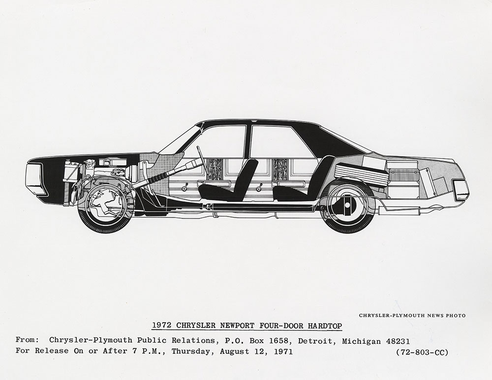 1972 Chrysler Newport Four-Door Hardtop