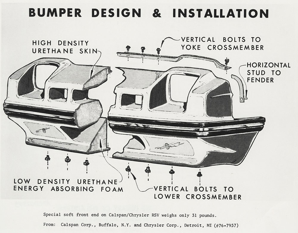 Chrysler Bumper design & installation.