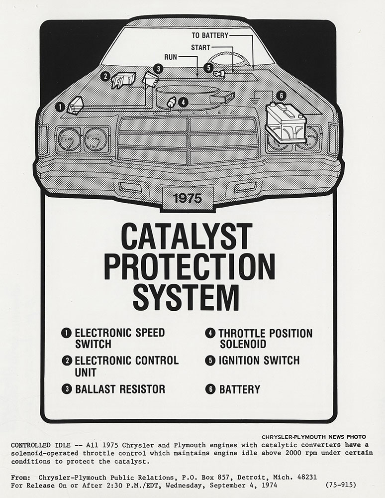Chrysler- Catalyst Protection System
