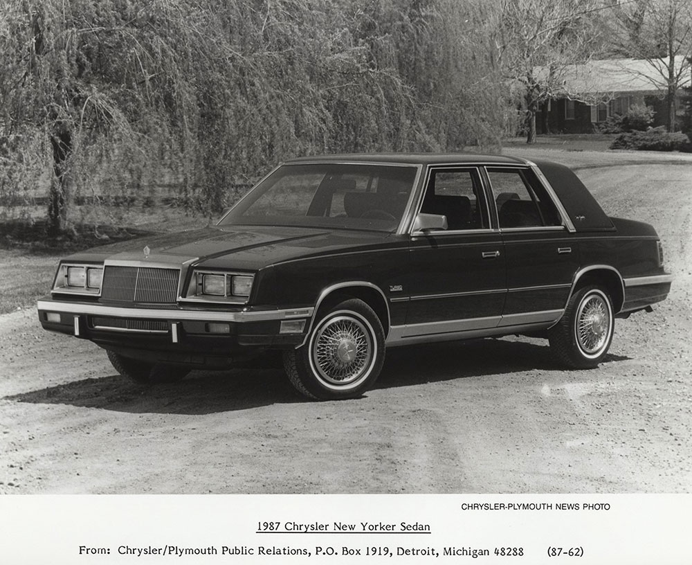 1987 Chrysler New Yorker Sedan