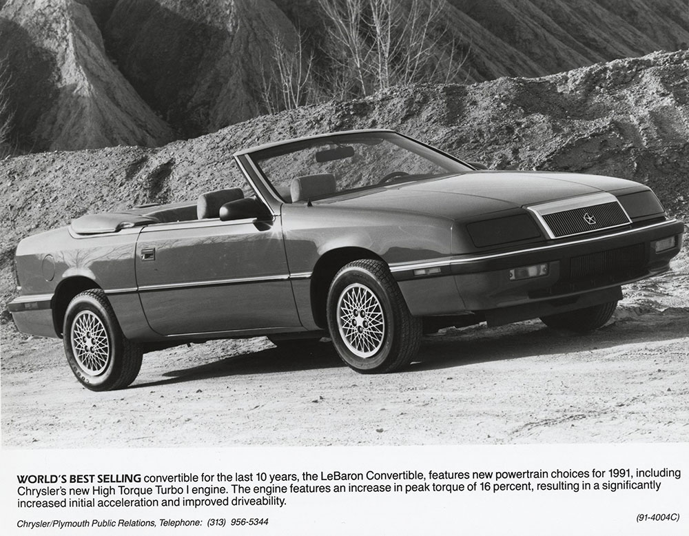 Chrysler 1991 LeBaron Convertible