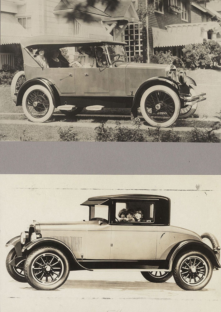 Cleveland - 1922/23 (top). Cleveland - 1926 (bottom).