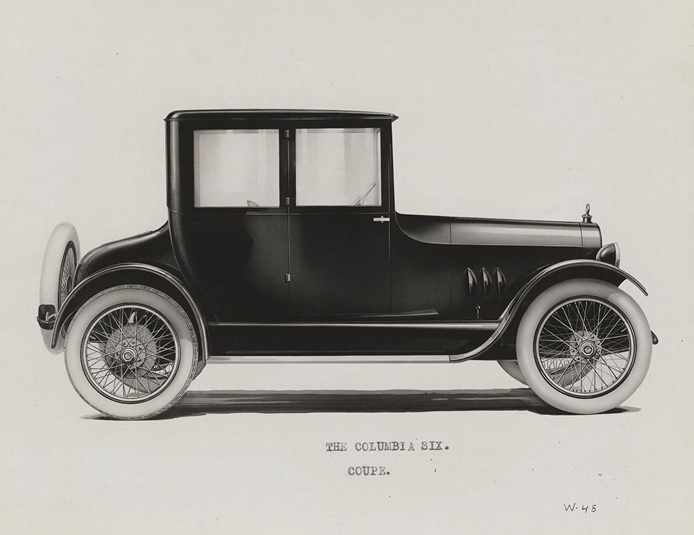 The Columbia Six. Coupe. 1920/21
