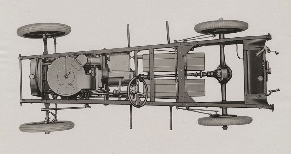 Coats Steamer chassis - 1922