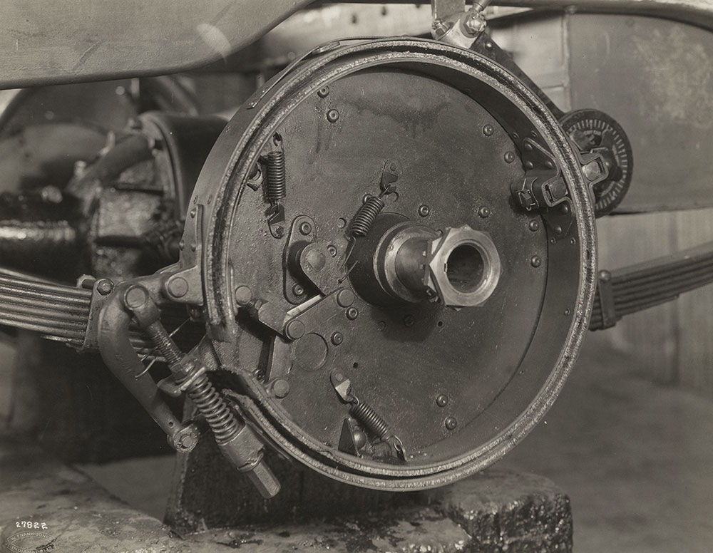 Cole- 1922 brake assembly