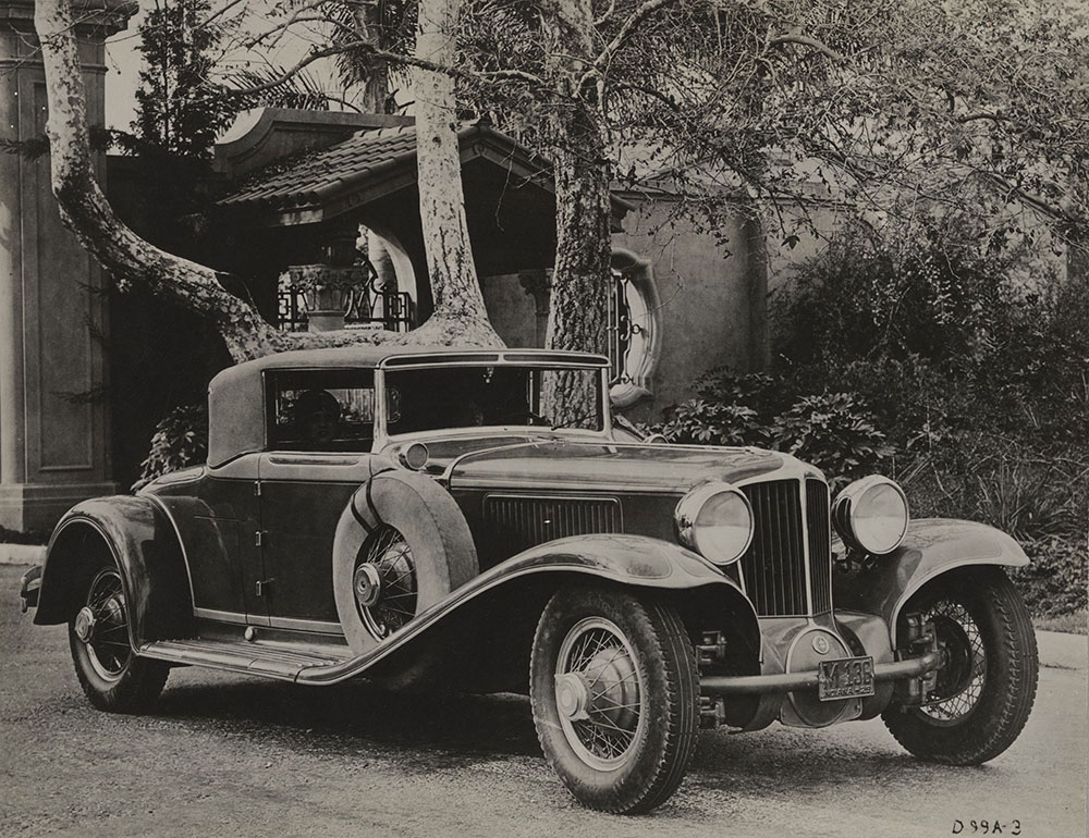Cord front drive cabriolet - 1929