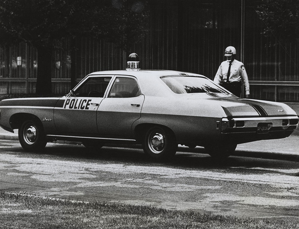 Chevrolet Biscayne- 1969? for police duty