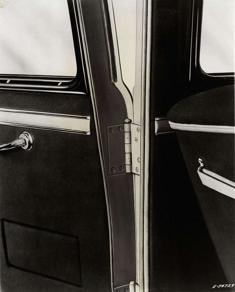 Cord, detail of door mounting - 1936