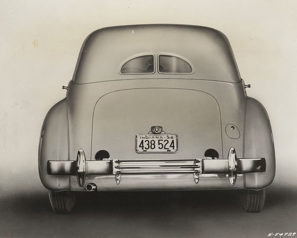 Cord, rear view - 1936