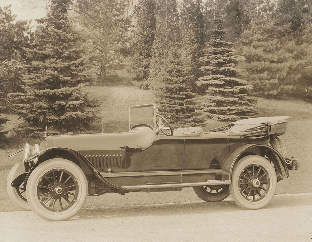 The Cunningham Car, Style No. 985, Model M, 1913. Phaeton