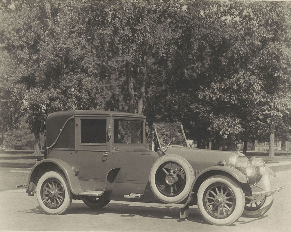 The Cunningham Car, Style No. 100A, Model V-4, 1921. Cabriolet de Ville