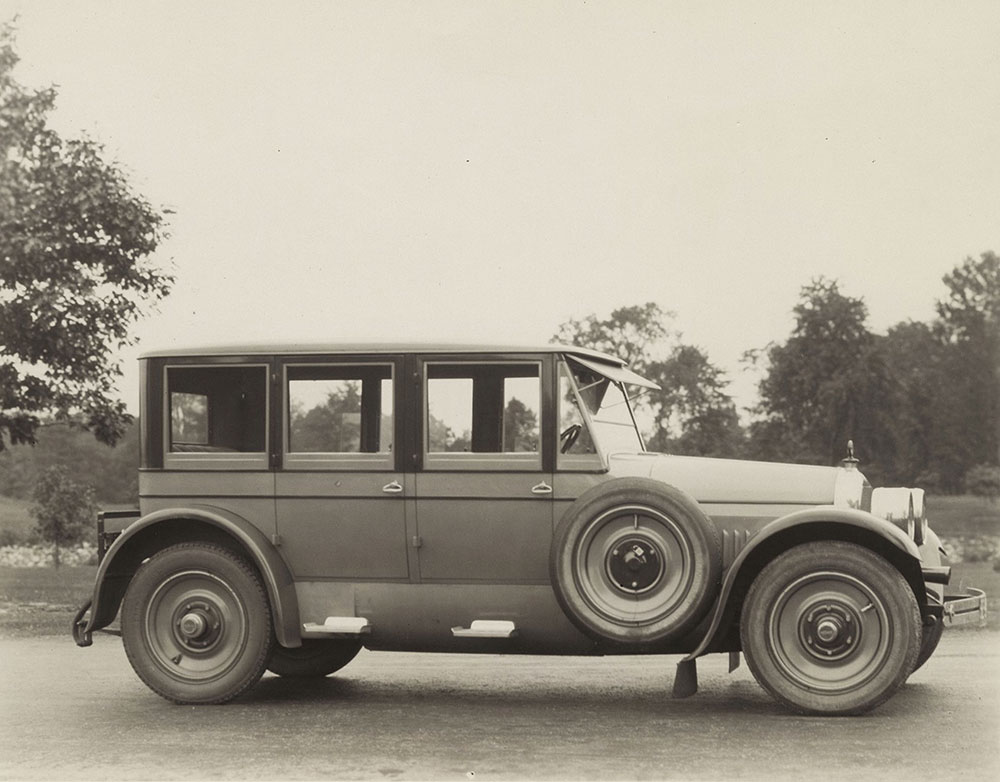 The Cunningham Car, Style No. 144A, Model V-5, 1923. Inside Drive Limousine