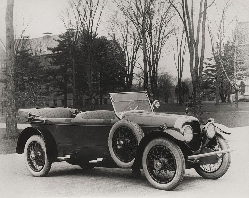 The Cunningham Car, Style No. 37 1/2, Model V, 1918. Touring Car