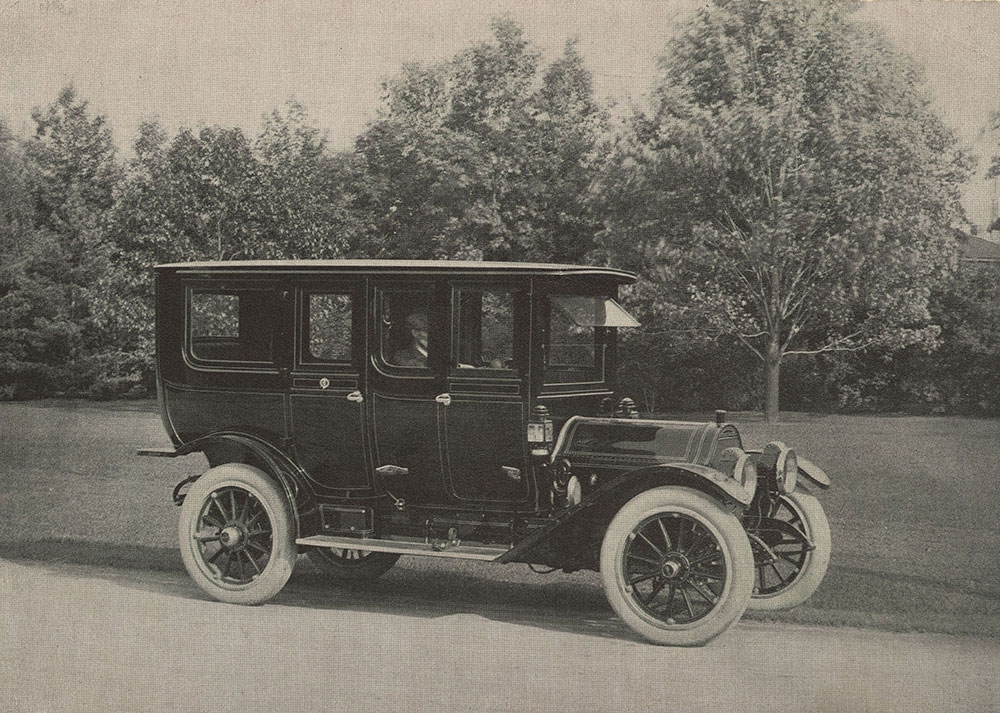 The Cunningham Car, Style No. 907, 1912. Model J Limousine
