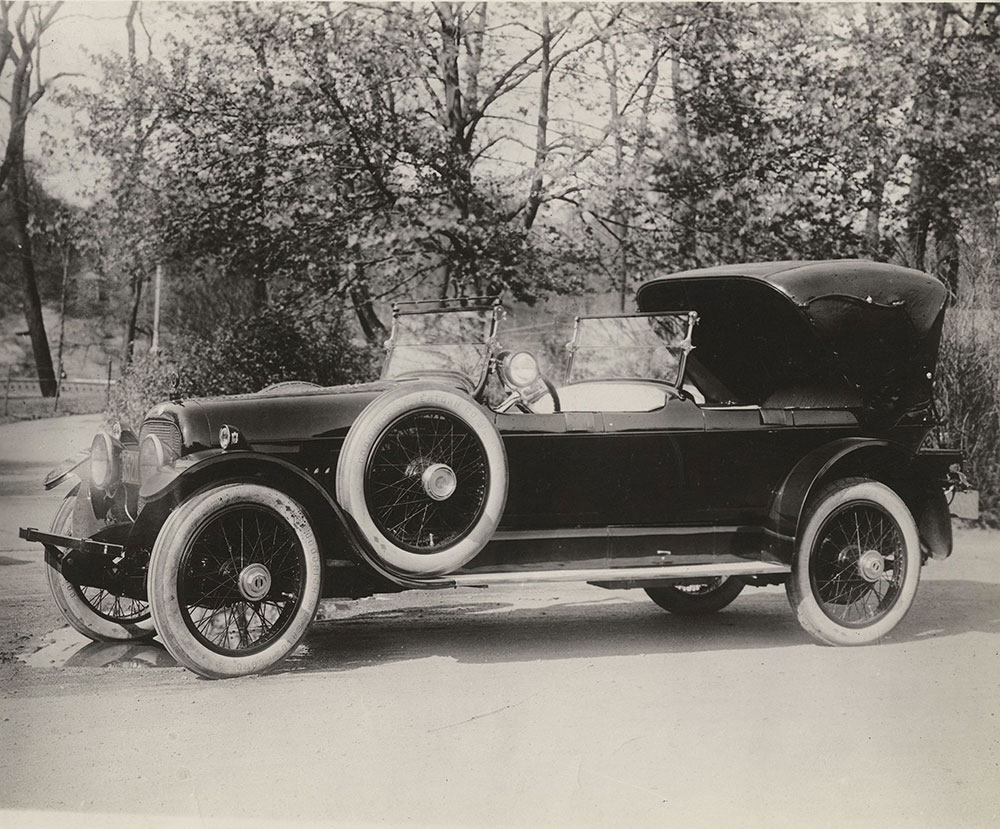 The Cunningham Car, Style No. 37 1/2- A, Model V-3, 1918. Touring Victoria