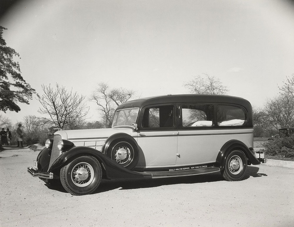 The Cunningham Car, Style No. 357A, Model Lincoln 12 Cyl. Chassis, 1935. Hearse body