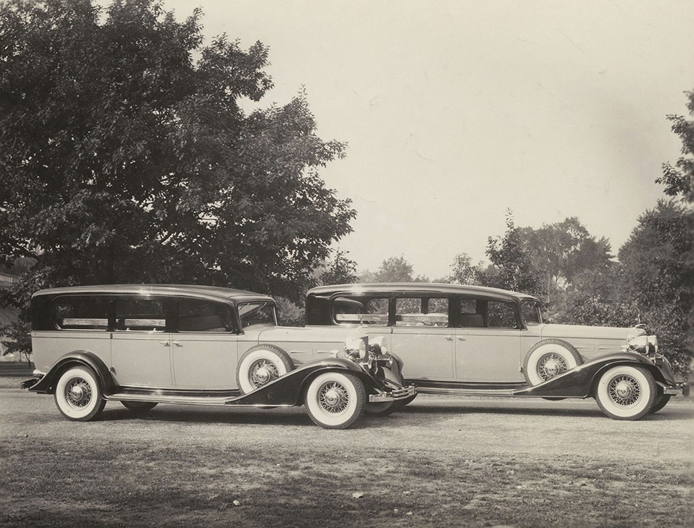 The Cunningham Car, Style No. 324 H, Model Cadillac Chassis, 1932. Hearse body