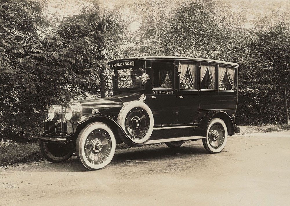 The Cunningham Car, Style No. 99A, Model V, 1922. Ambulance