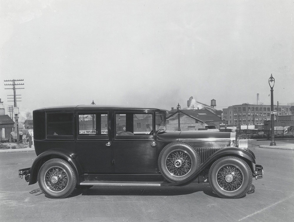 Cunningham, 287A, V-9, 1929. Closed sedan