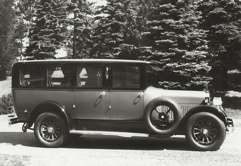 Cunningham 1926 limousine style hearse.