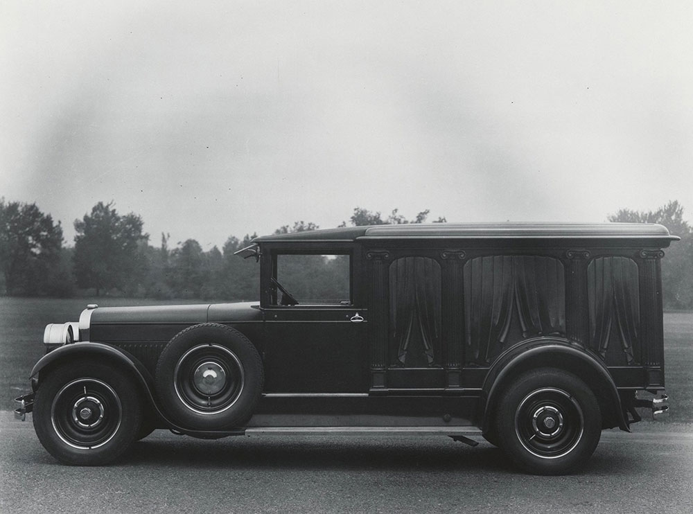 Cunningham Cathedral carved hearse. ca. 1931