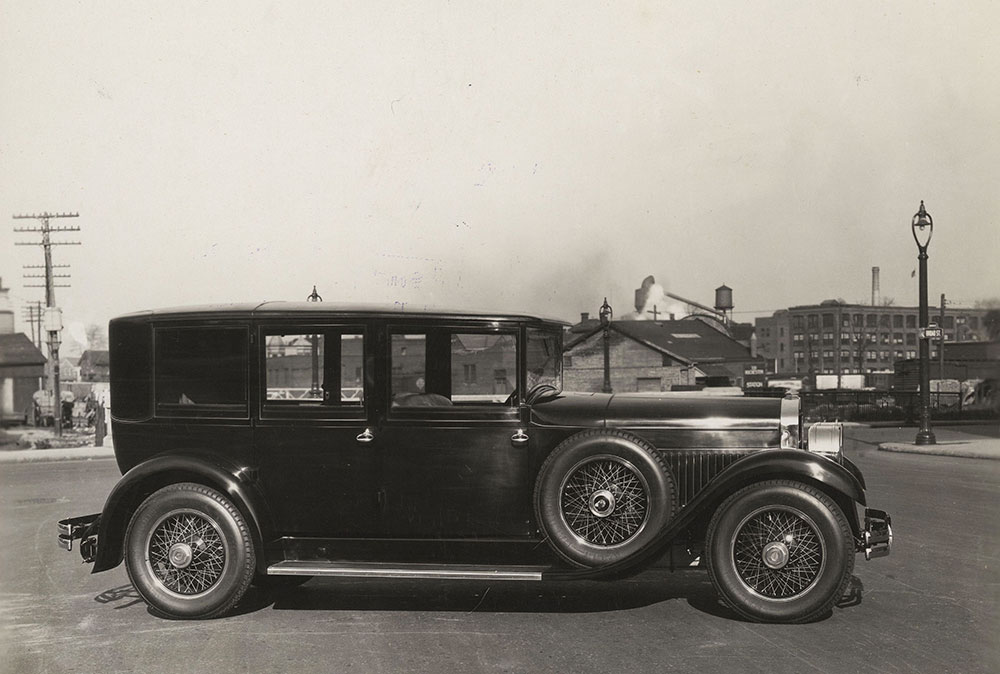 Cunningham enclosed drive limousine, 1931.